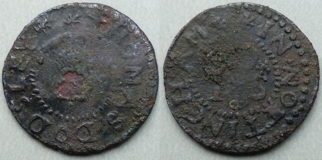 Nottingham, Thomas Dodsley halfpenny